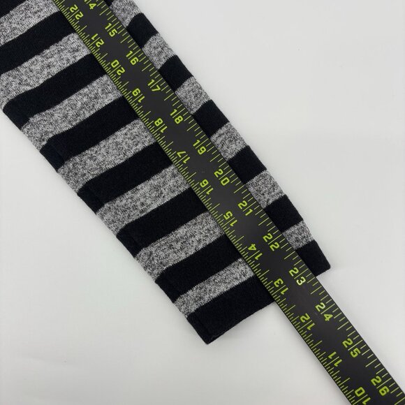 J. Jill Wearever Collection Womens Gray/Black Striped Duster Cardigan Size Small - Picture 10 of 10